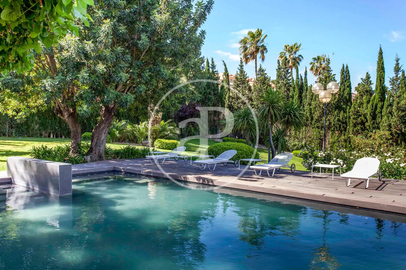 Swimming pool of Houses for sale in Chiva  with Air Conditioner, Heating and Private garden