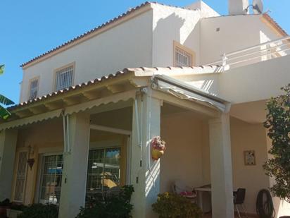 Exterior view of House or chalet for sale in Benidorm  with Private garden, Terrace and Community pool