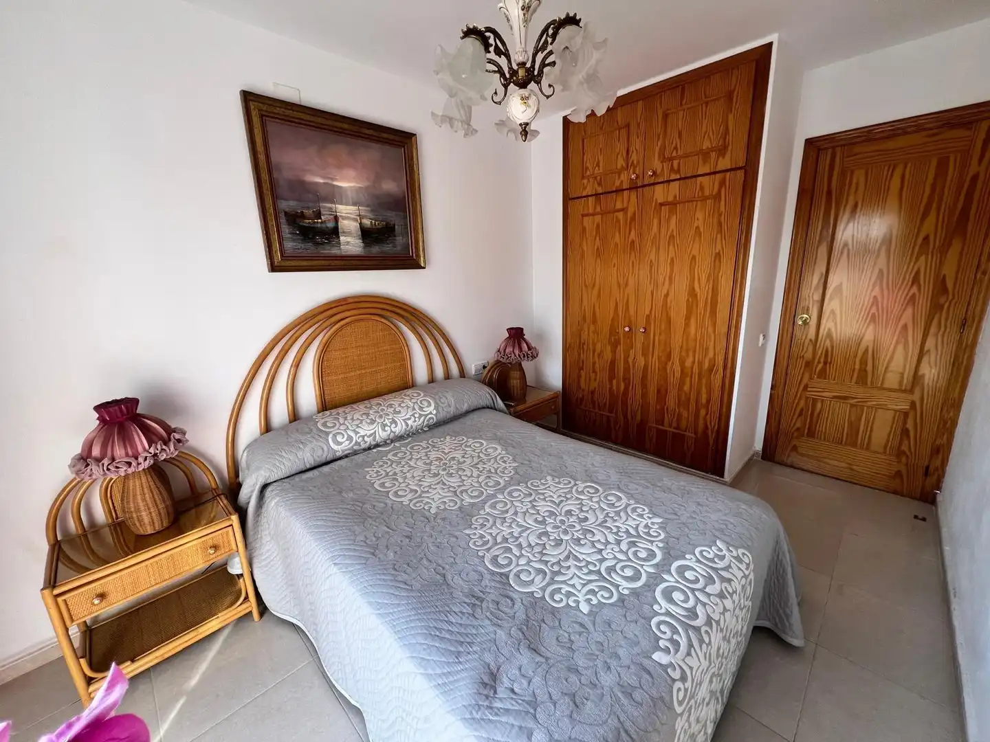 Dormitori de Casa adosada en venda en Mont-roig del Camp amb Jardí privat, Terrassa i Piscina