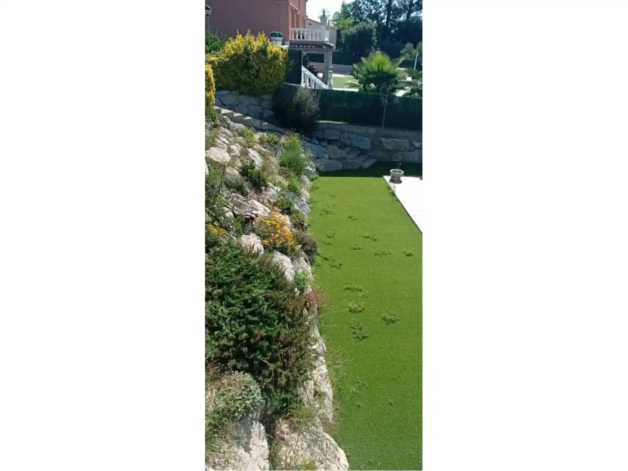 Jardí de Casa o xalet en venda en Caldes de Malavella amb Aire condicionat, Calefacció i Jardí privat