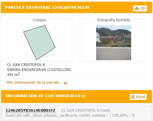 Terreny residencial en venda a Calle San Cristòfol 8