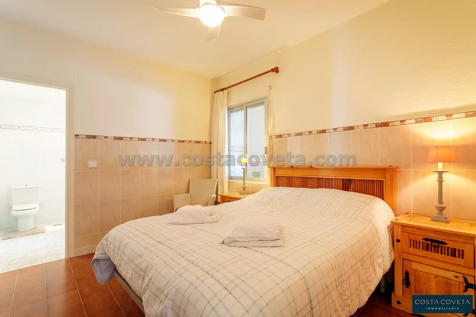Bedroom of Houses for sale in El Campello  with Air Conditioner, Private garden and Terrace