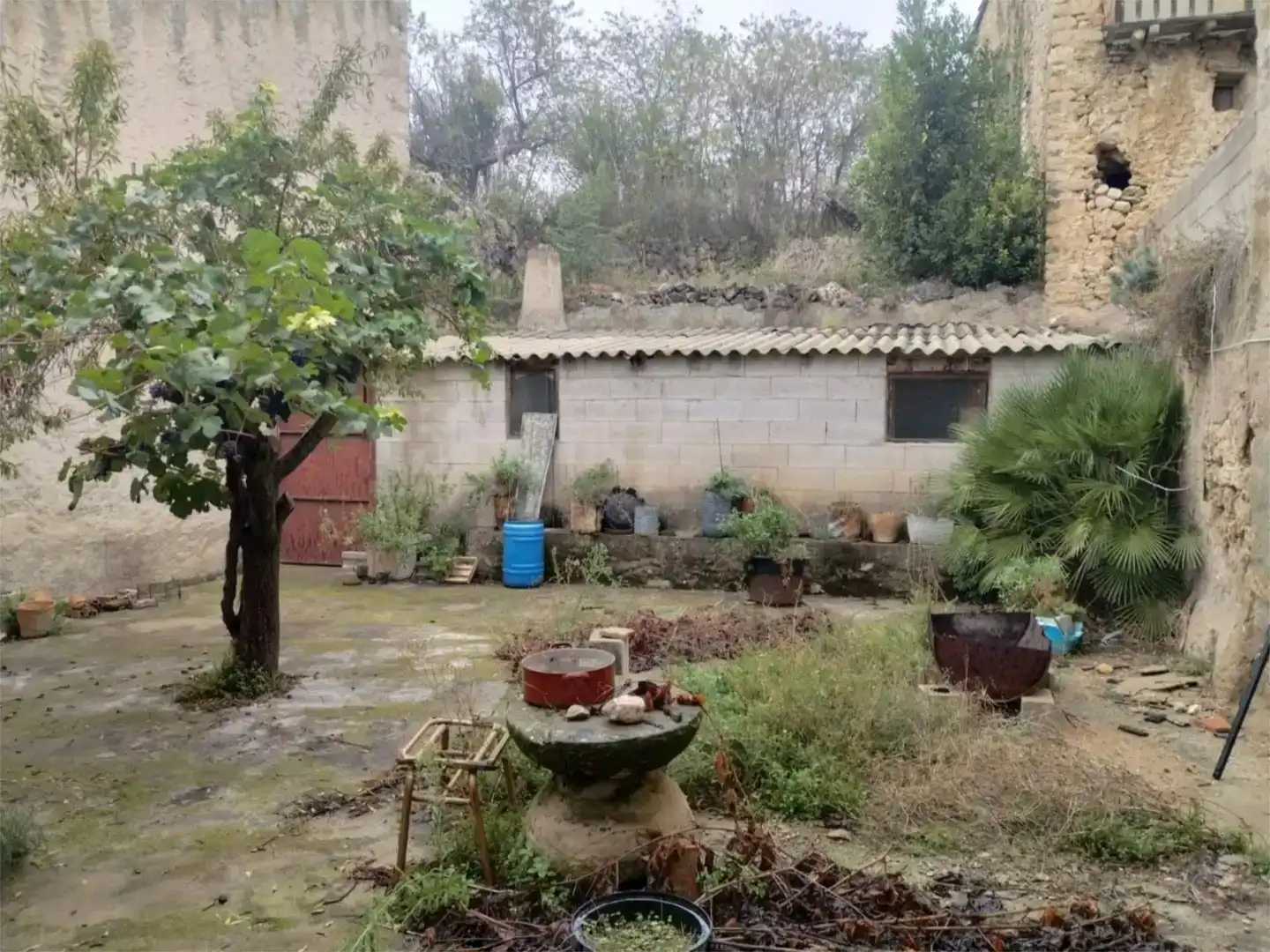 Jardí de Casa adosada en venda en Morella amb Terrassa i Balcó