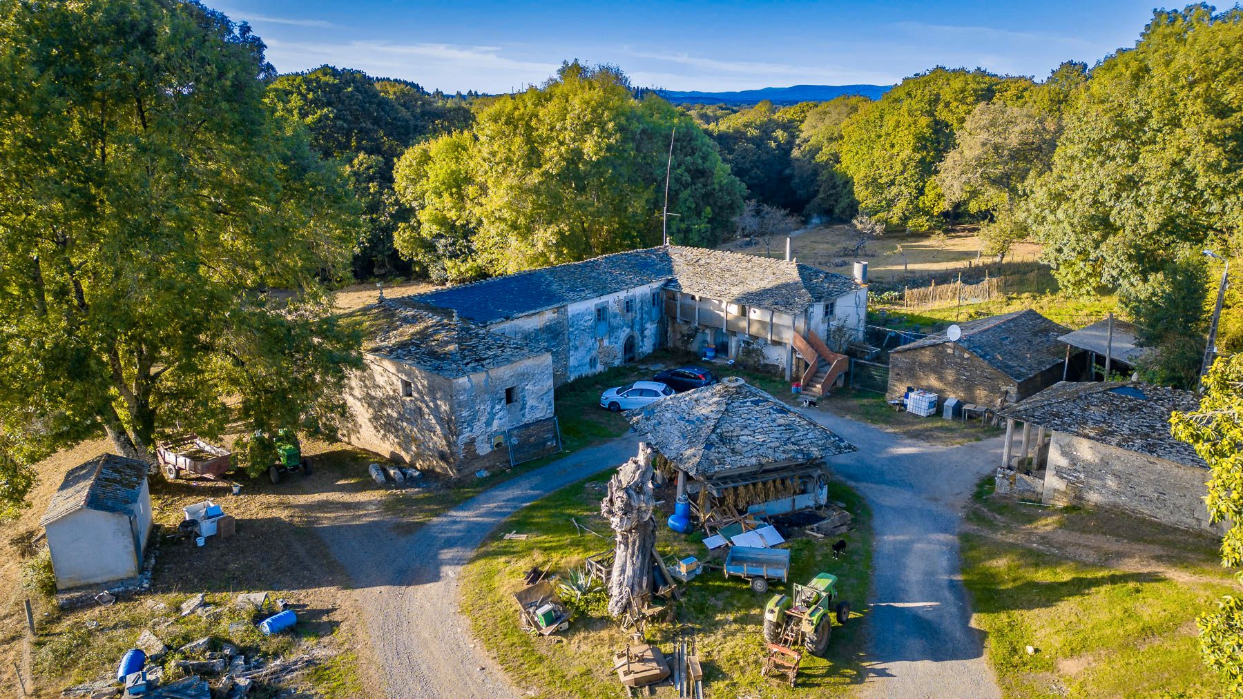 Vista exterior de Finca rústica en venda en Outeiro de Rei