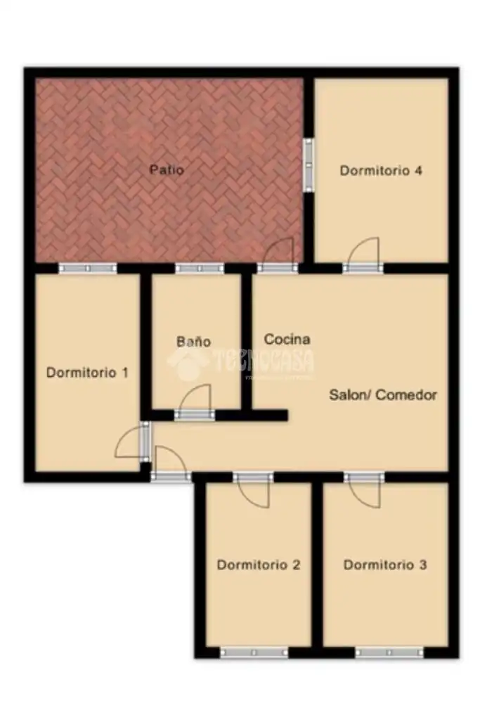 Piso en venta en Madrid con Calefacción