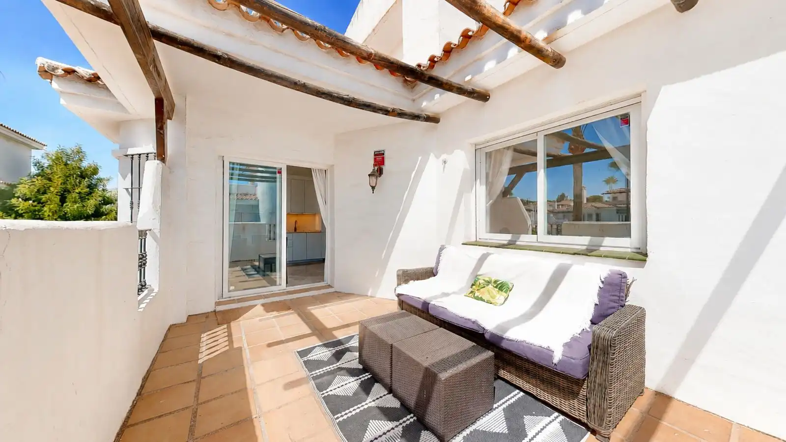Terrace of Attic for sale in Marbella  with Air Conditioner, Terrace and Furnished