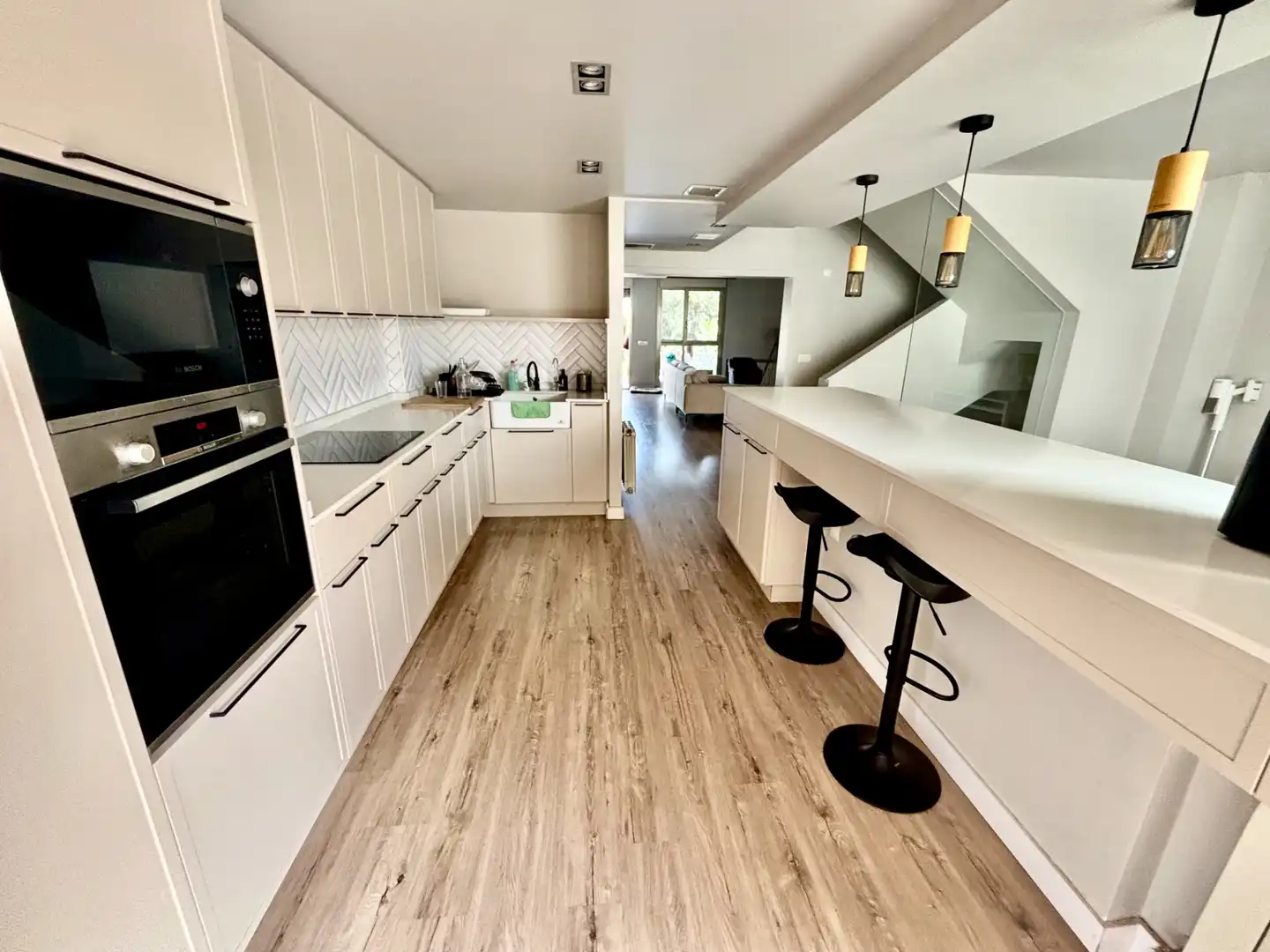 Kitchen of Detached homes for sale in Alicante / Alacant  with Air Conditioner, Heating and Private garden