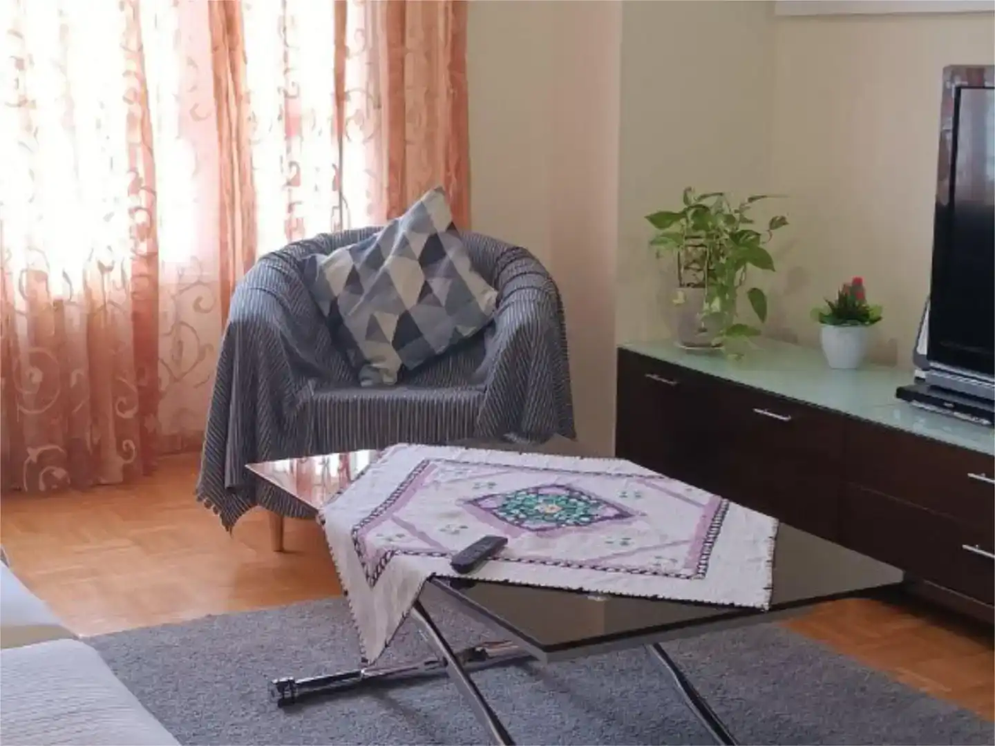 Wohnzimmer von Wohnung zum Verkauf in Algete mit Klimaanlage, Parkett und Abstellraum