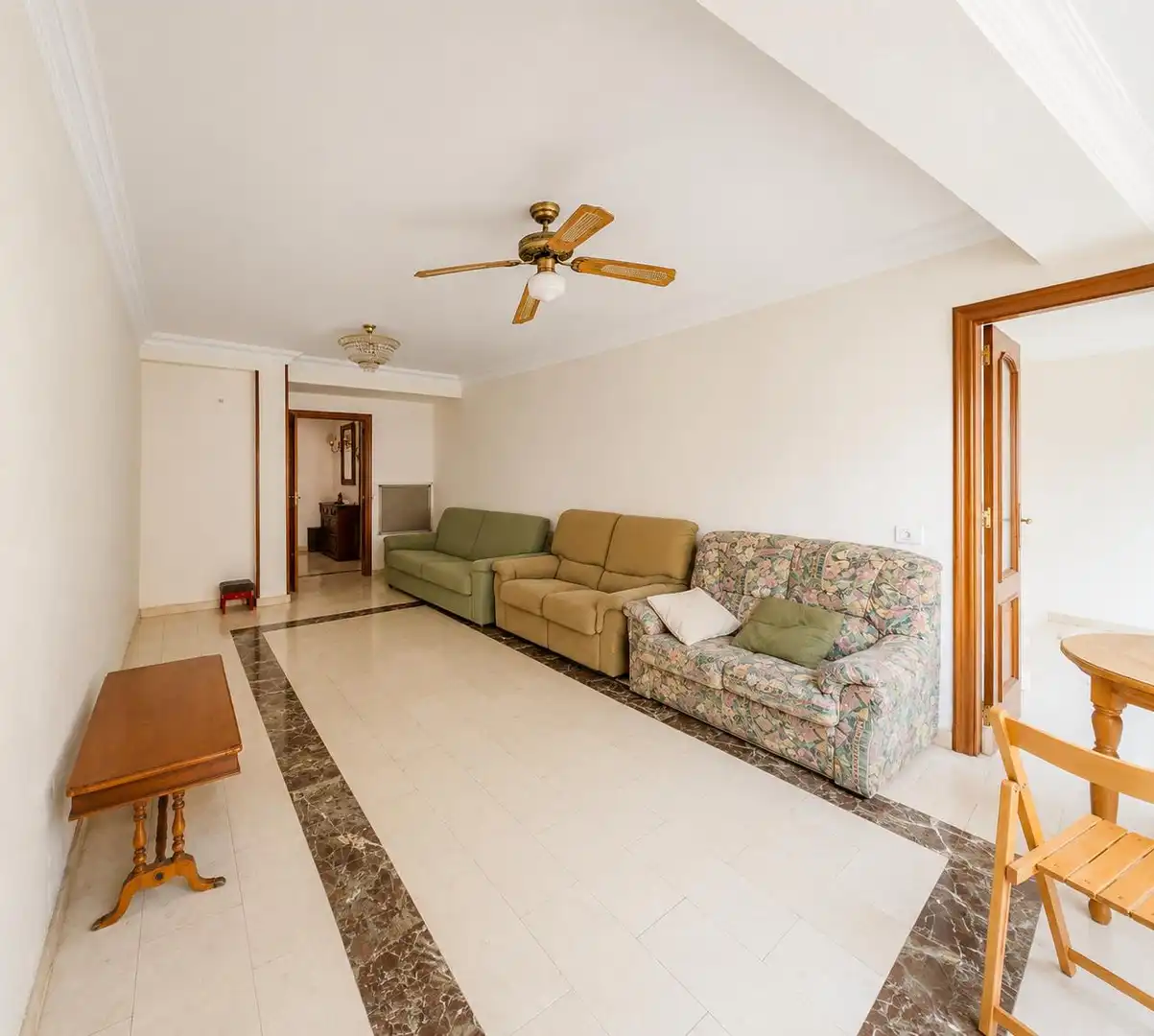 Sala de estar de Piso en venta en Murcia con Balcón