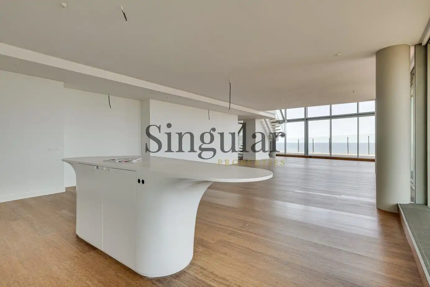 Cocina de Dúplex en venta en Barcelona con Calefacción, Parquet y Terraza