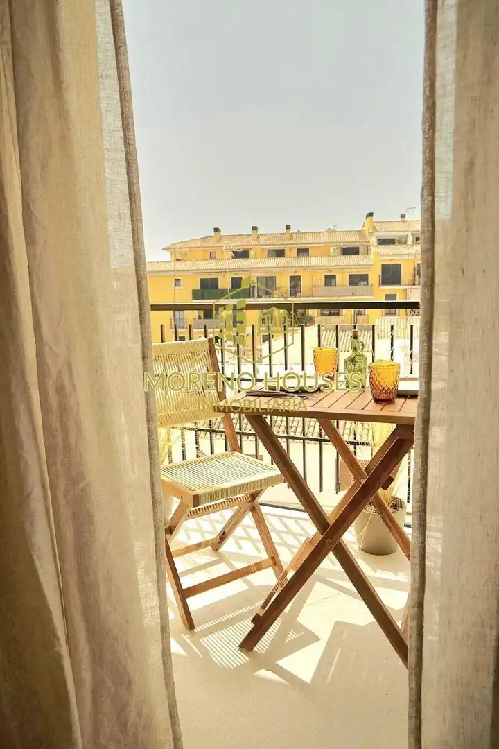 Terrasse von Wohnungen zur Miete in Jávea / Xàbia mit Klimaanlage, Heizung und Terrasse