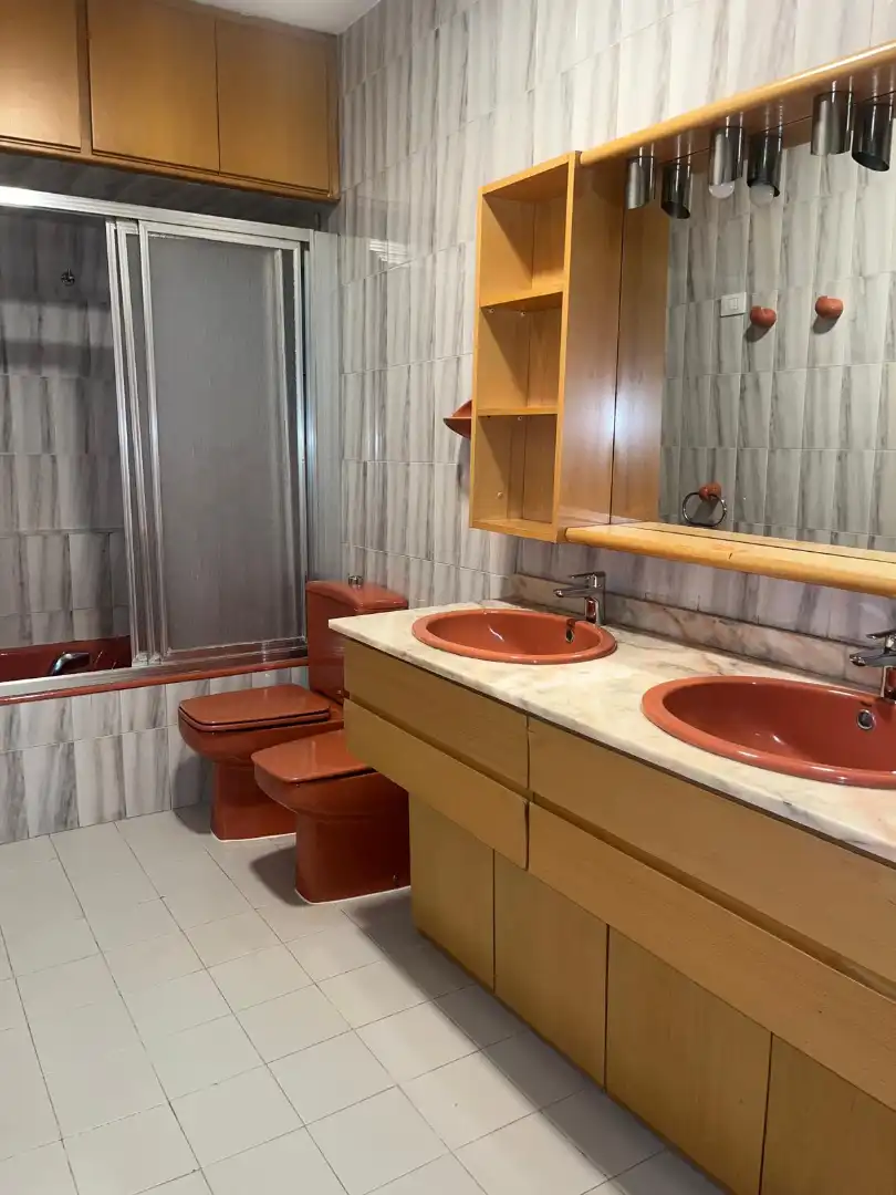 Bathroom of Flat for rent in Castellón de la Plana / Castelló de la Plana  with Furnished, Oven and Washing machine