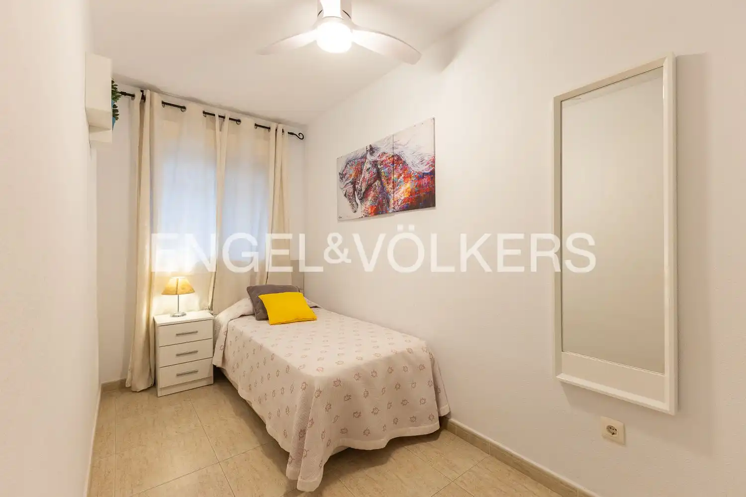 Dormitori de Dúplex de lloguer en Jávea / Xàbia amb Aire condicionat, Calefacció i Jardí privat