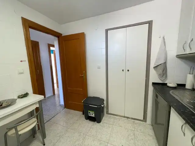 Kitchen of Flat for rent in Alicante / Alacant  with Air Conditioner, Heating and Furnished