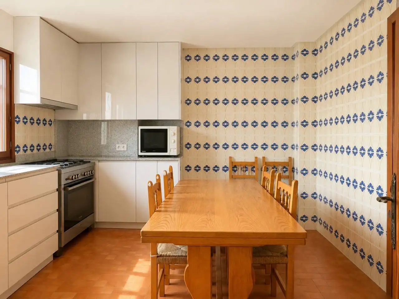 Cocina de Casa adosada en venta en Sa Pobla con Aire acondicionado, Jardín privado y Terraza