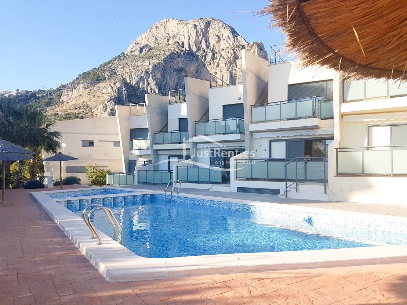 Exterior view of Single-family semi-detached to rent in Altea  with Air Conditioner, Heating and Terrace