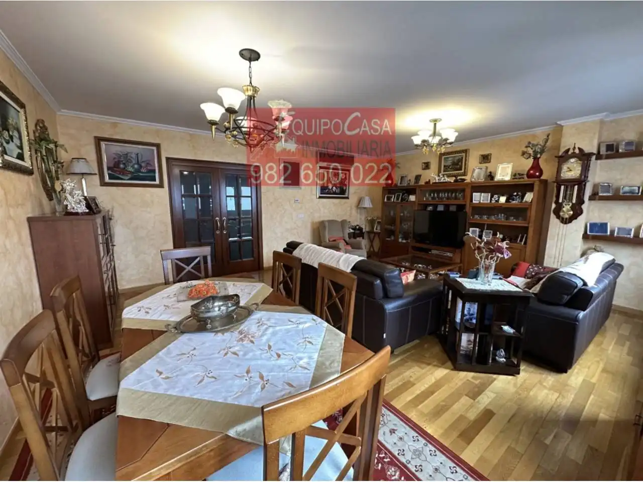 Sala de estar de Dúplex en venta en Lugo con Aire acondicionado, Calefacción y Parquet