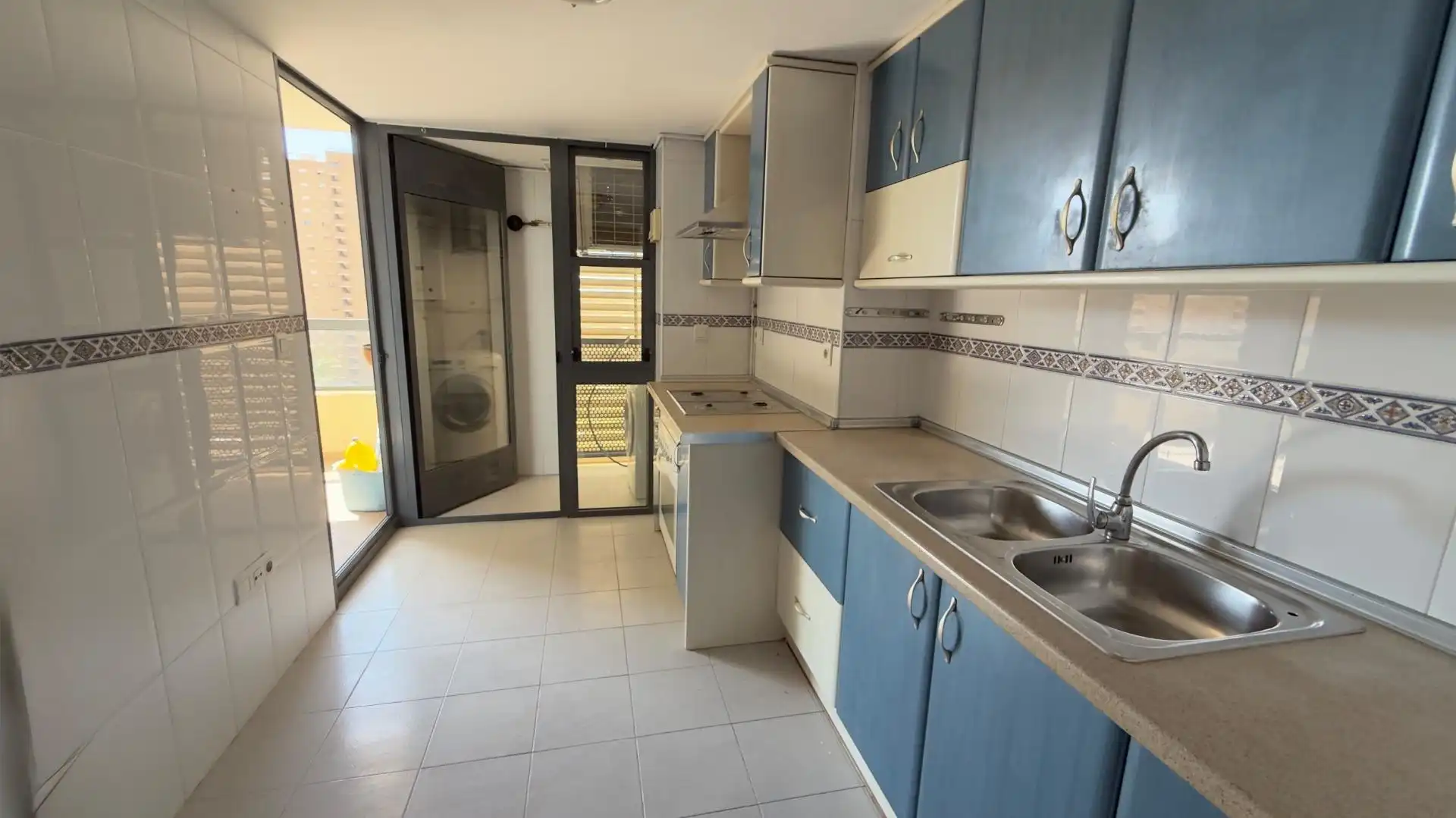 Cocina de Piso en venta en Benidorm con Aire acondicionado, Jardín privado y Terraza