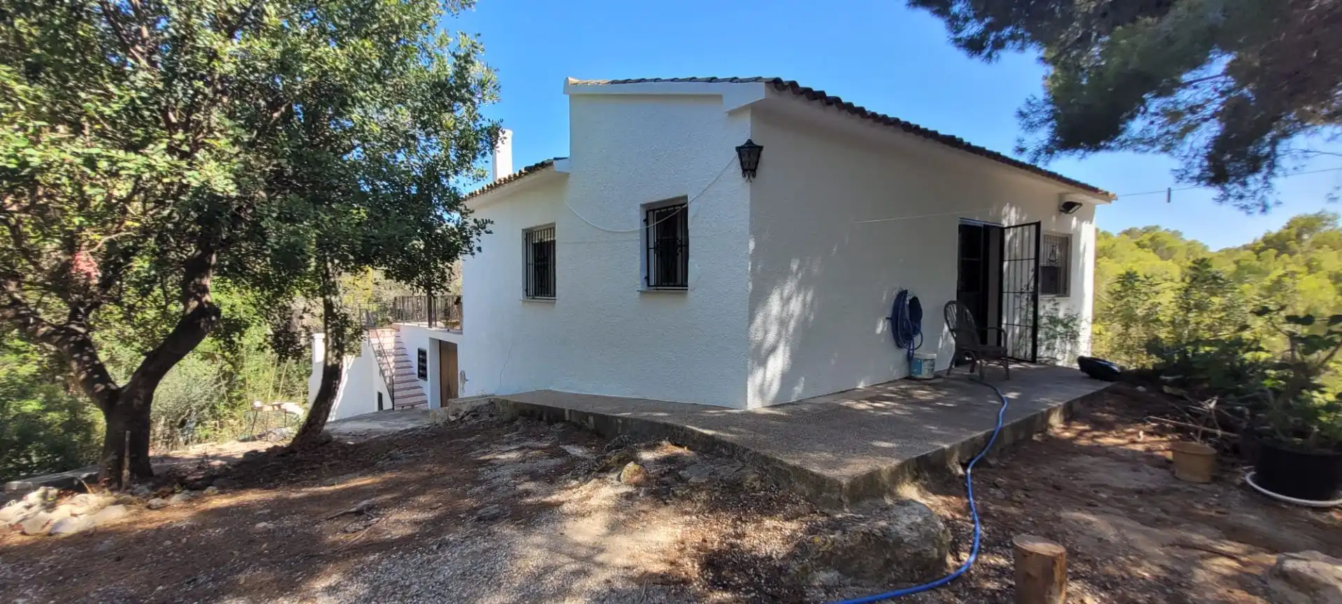 Außenansicht von Country house zum Verkauf in Altea mit Privatgarten, Terrasse und Abstellraum