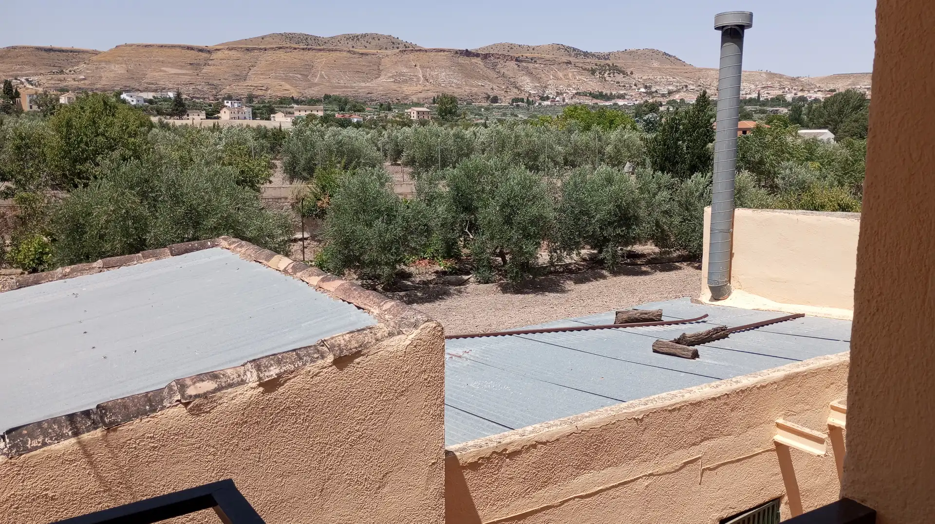 Terrassa de Casa o xalet en venda en Baza amb Moblat