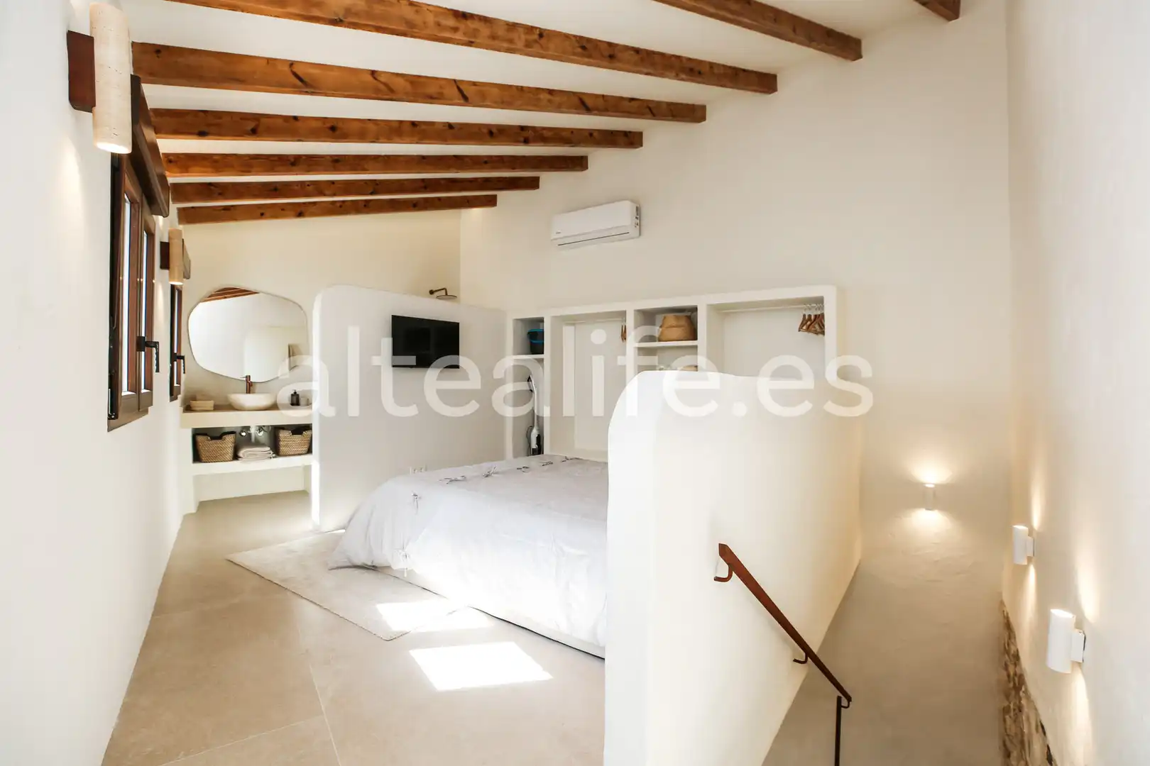 Habitación de Casa adosada en venta en Altea con Aire acondicionado