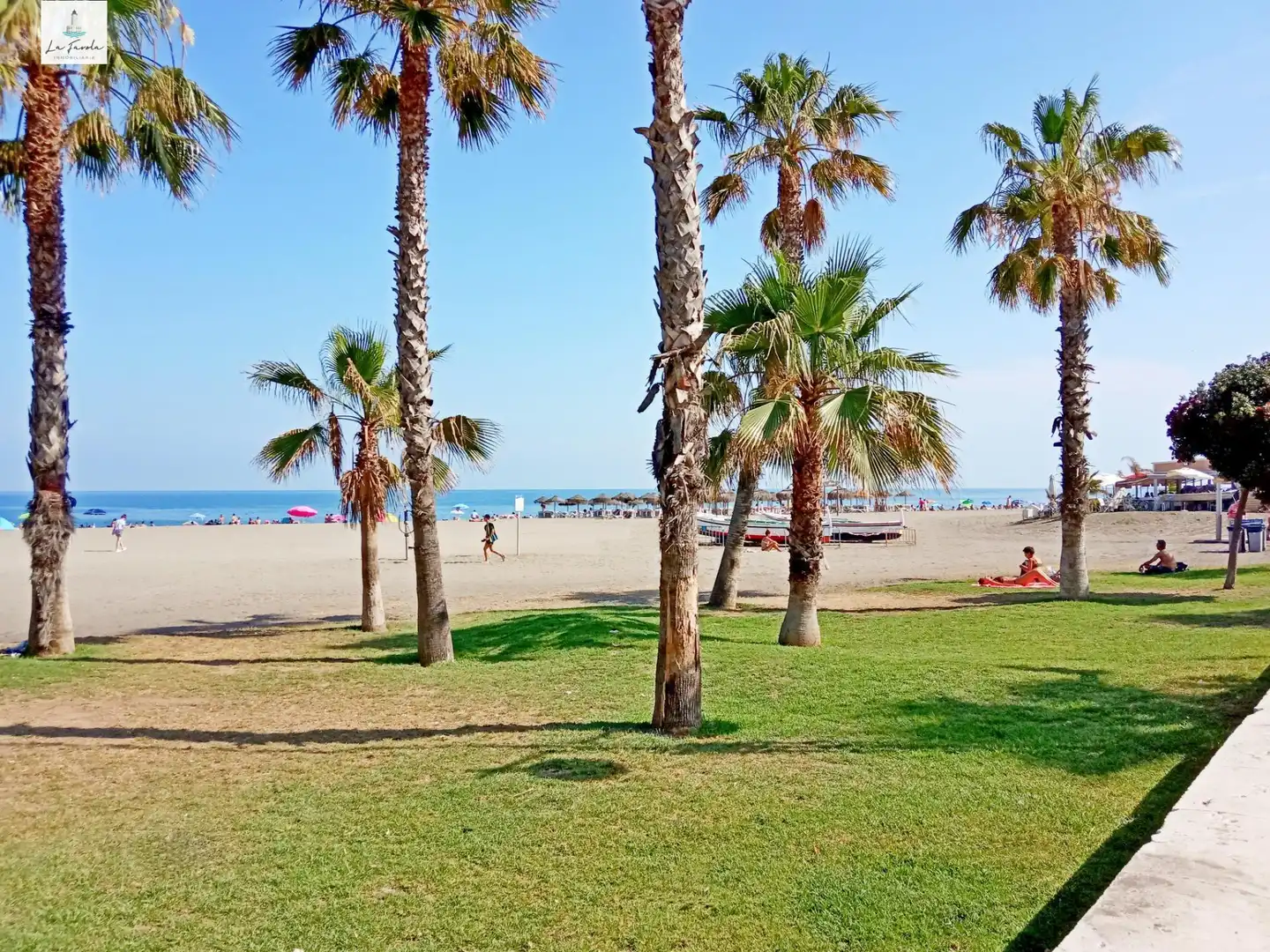 Vista exterior de Pis de lloguer en Málaga amb Calefacció, Jardí privat i Terrassa
