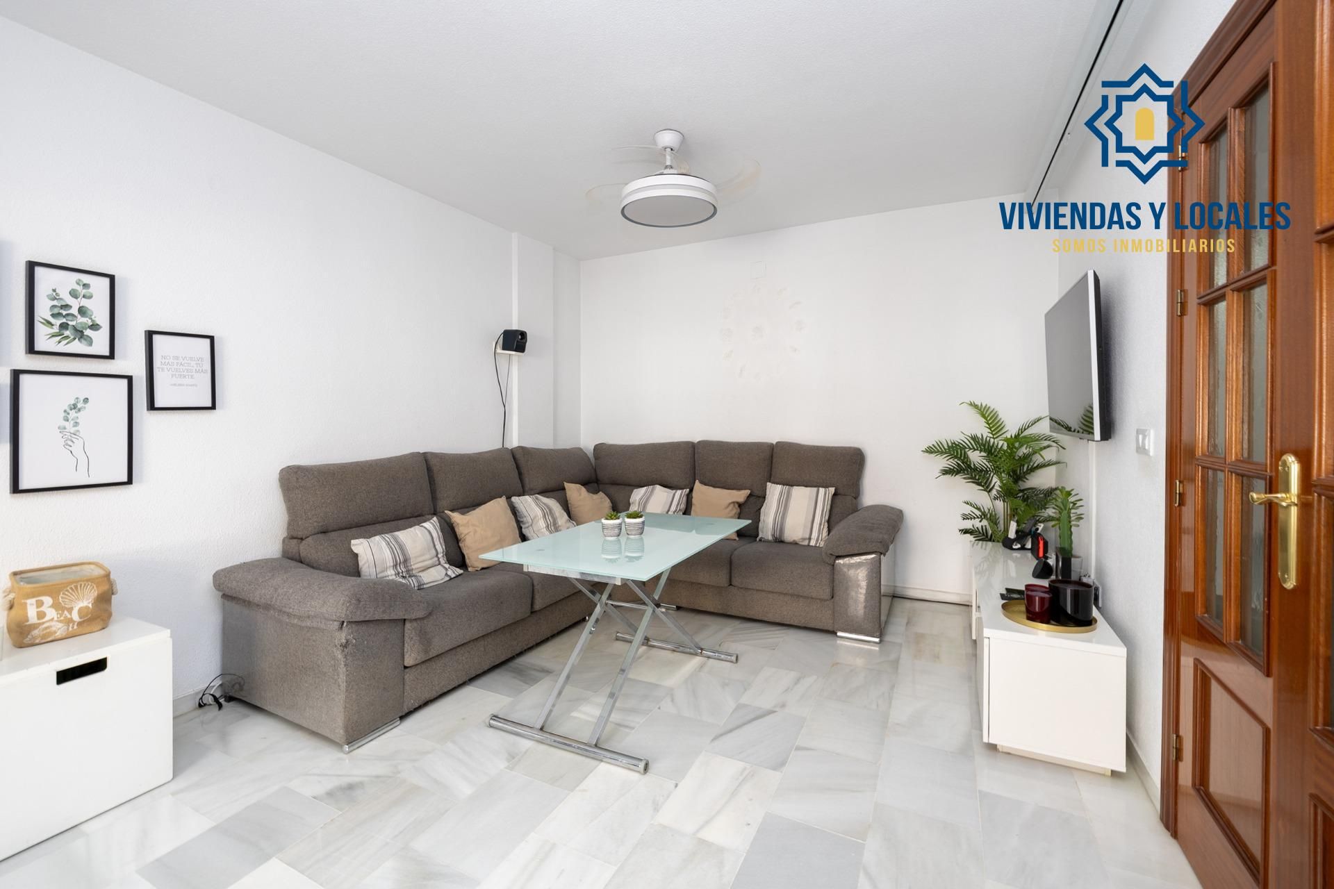 Living room of Single-family semi-detached for sale in Las Gabias  with Air Conditioner and Heating