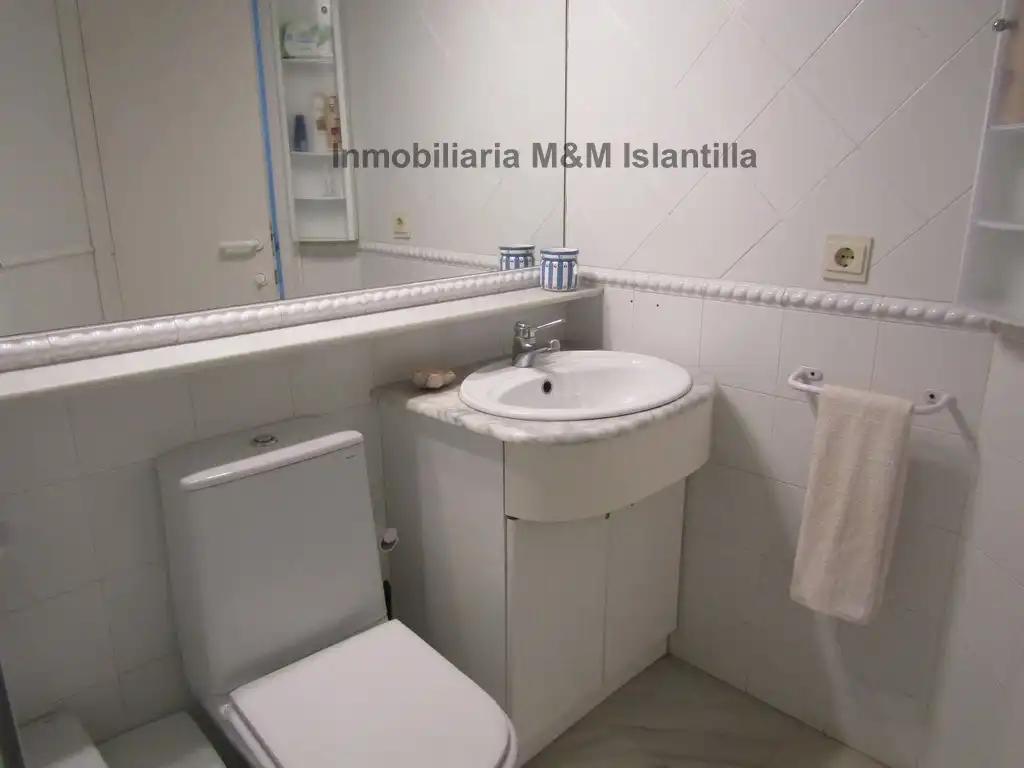 Bathroom of Apartments for sale in Islantilla  with Air Conditioner, Private garden and Terrace