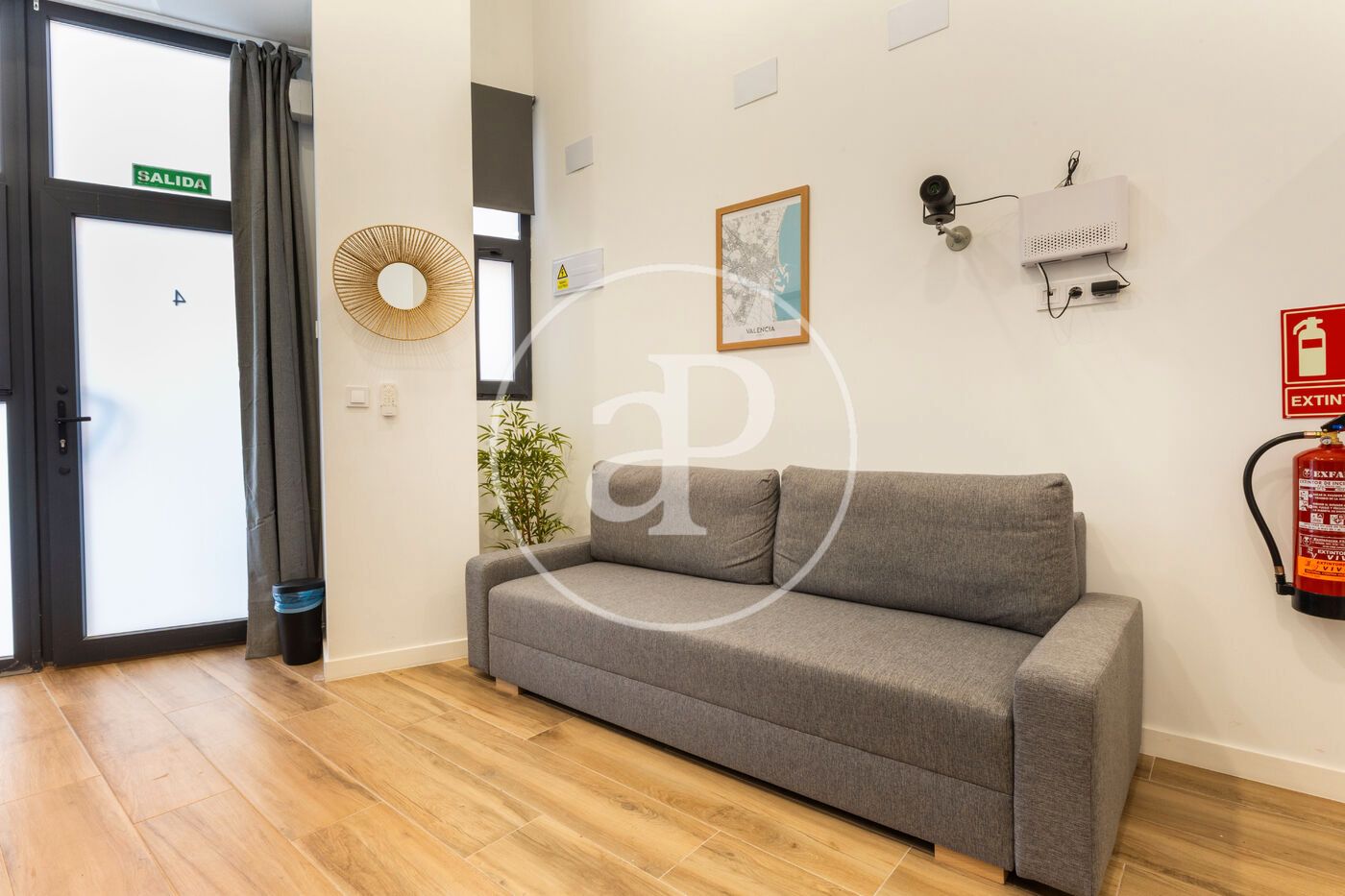 Living room of Loft for sale in  Valencia Capital  with Air Conditioner, Heating and Furnished