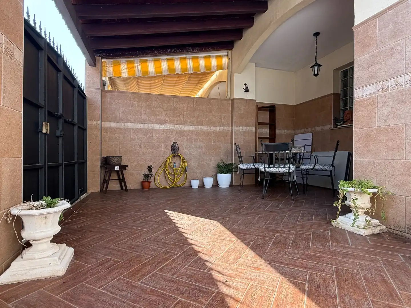 Terraza de Casa adosada en venta en Aljaraque con Aire acondicionado, Terraza y Piscina comunitaria
