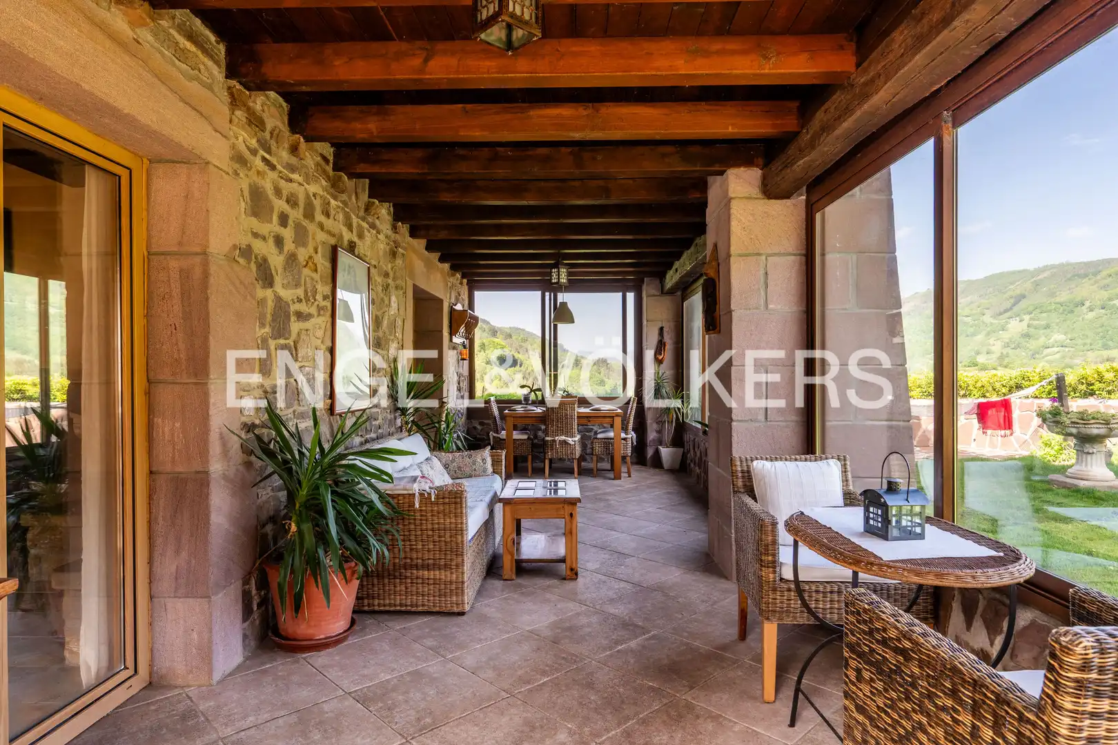 Terraza de Casa o chalet en venta en Elduain con Calefacción, Jardín privado y Terraza
