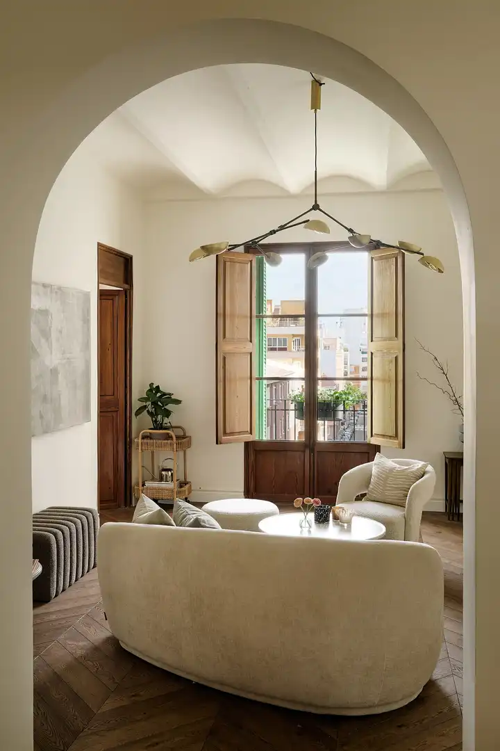 Wohnzimmer von Wohnungen zum Verkauf in  Palma de Mallorca mit Terrasse und Balkon
