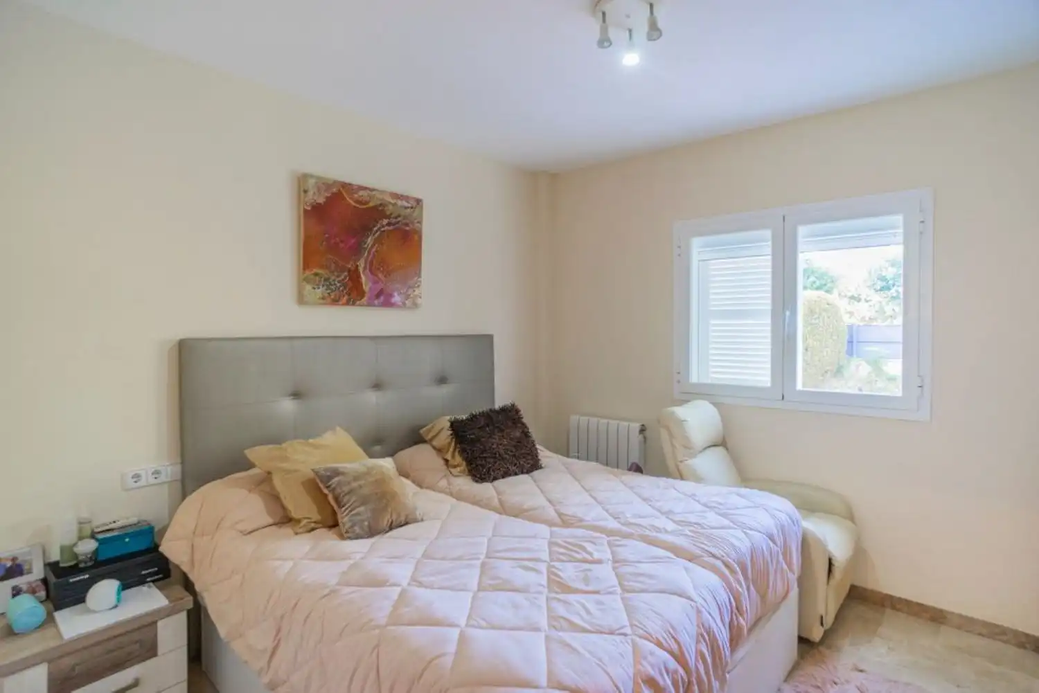 Bedroom of Houses for rent in Llucmajor  with Air Conditioner, Heating and Private garden