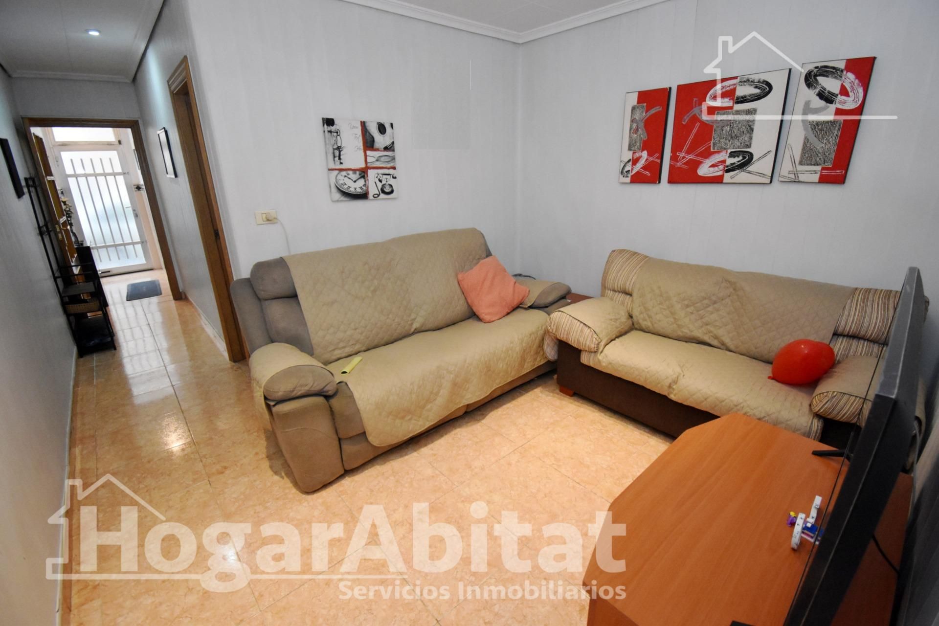 Sala de estar de Casa o chalet en venta en Vila-real con Aire acondicionado, Terraza y Trastero