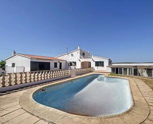 Swimming pool of Country house for sale in Ciutadella de Menorca  with Private garden, Terrace and Storage room