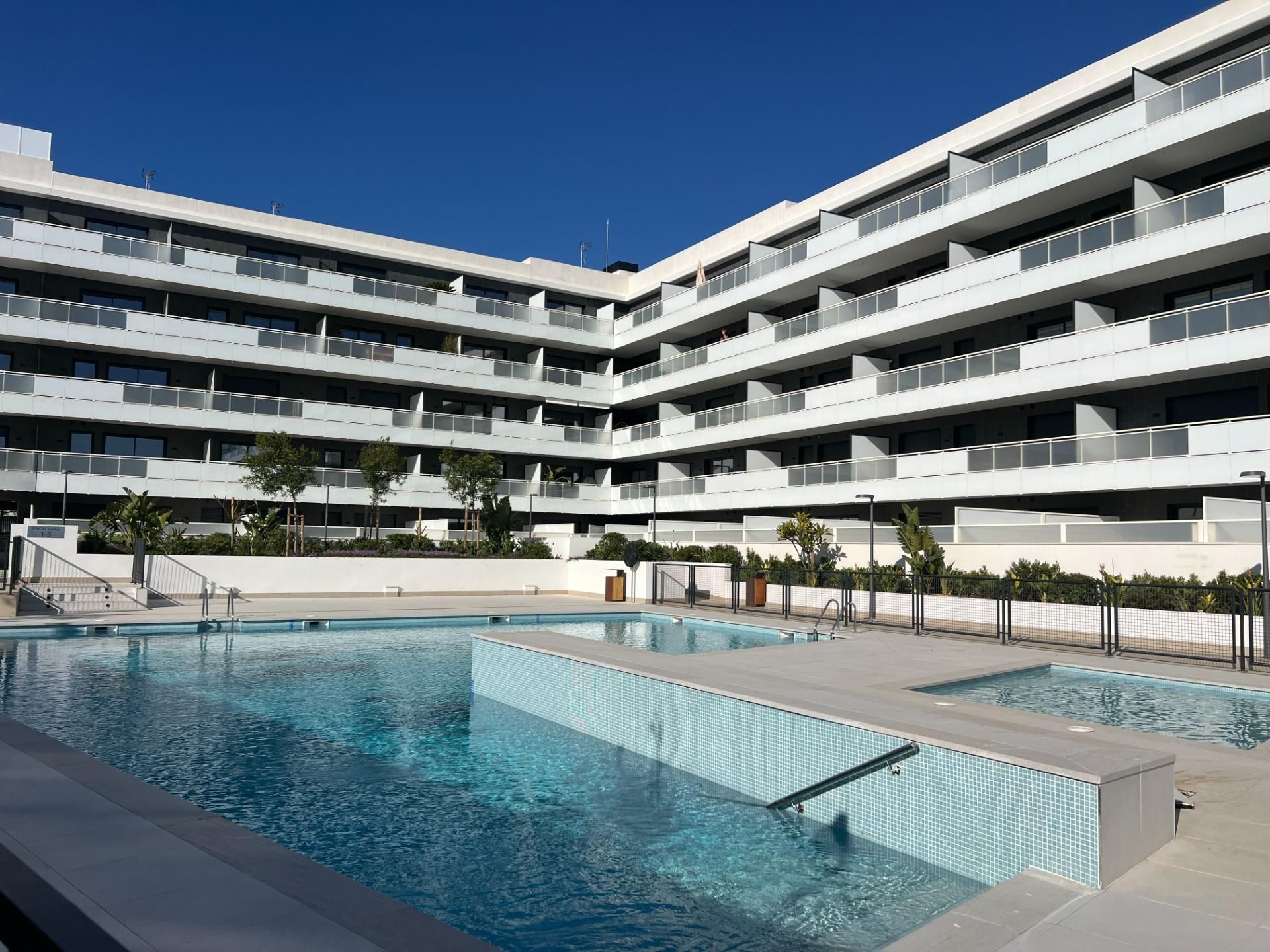 Swimming pool of Planta baja for rent in Eivissa  with Air Conditioner, Private garden and Terrace