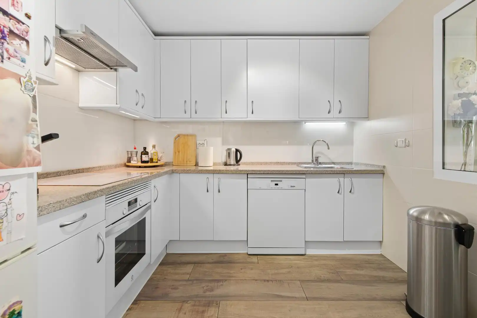 Cocina de Apartamento en venta en Marbella con Aire acondicionado, Jardín privado y Terraza