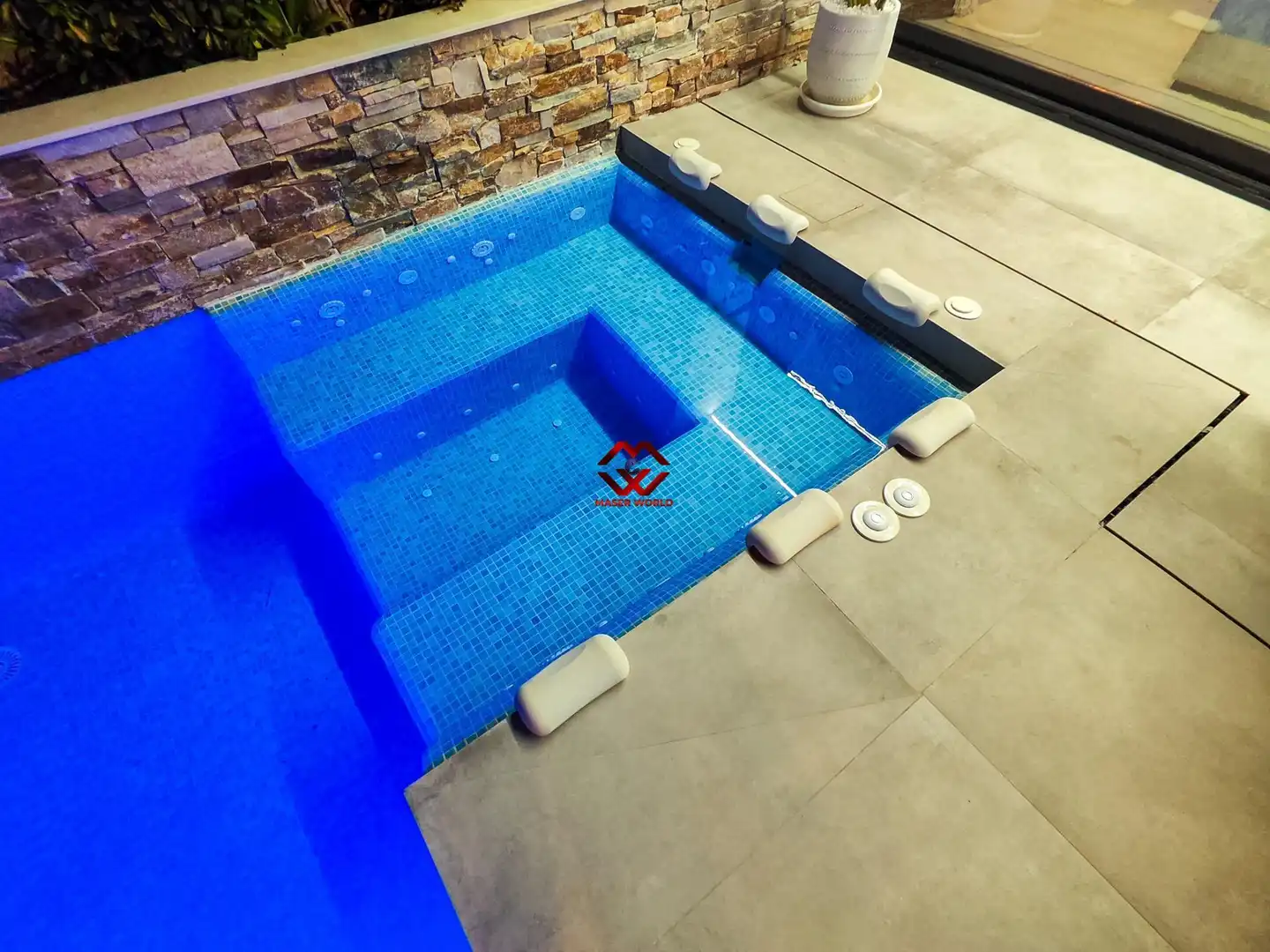 Piscina de Casa o xalet en venda en San Javier amb Aire condicionat, Calefacció i Jardí privat
