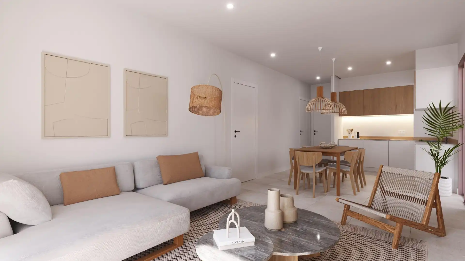 Living room of Houses for sale in Torre-Pacheco  with Heating, Private garden and Terrace