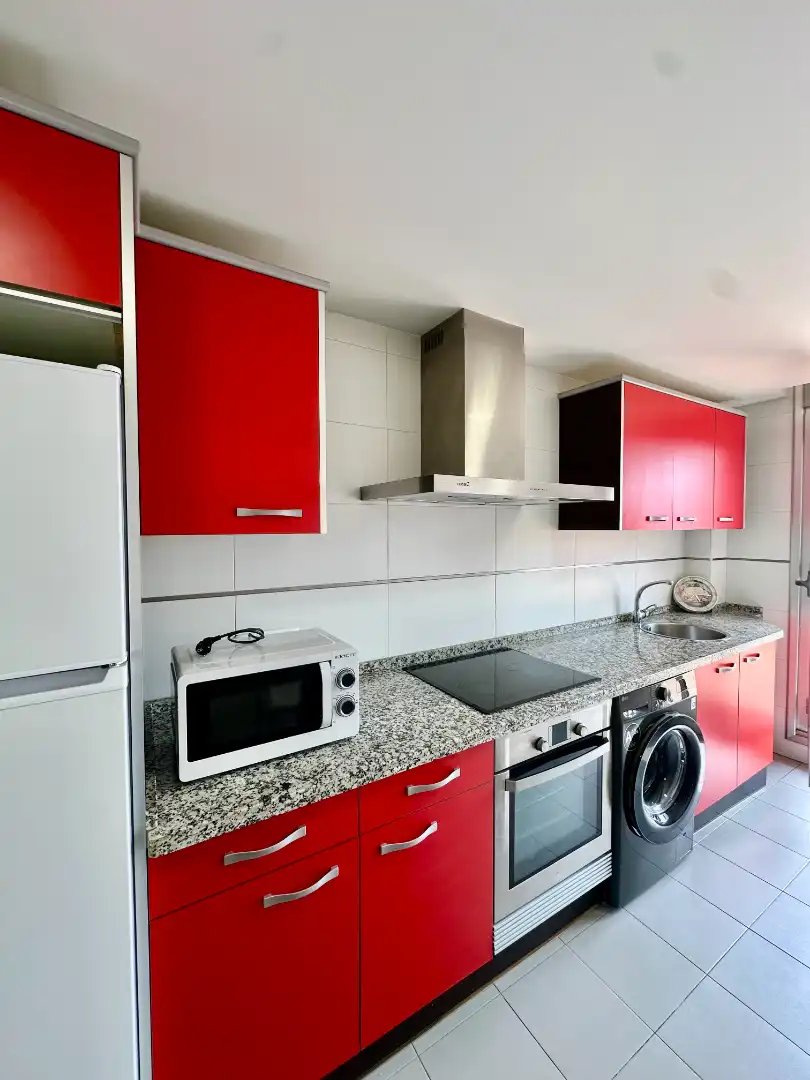 Kitchen of Apartments for rent in León Capital   with Heating, Parquet flooring and Terrace
