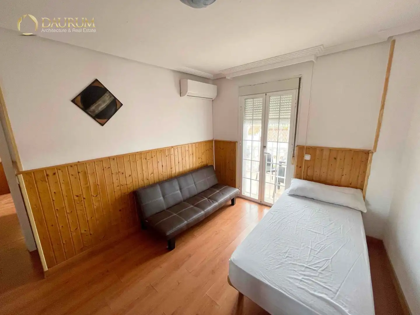 Dormitori de Casa adosada en venda en Málaga amb Aire condicionat, Calefacció i Terrassa