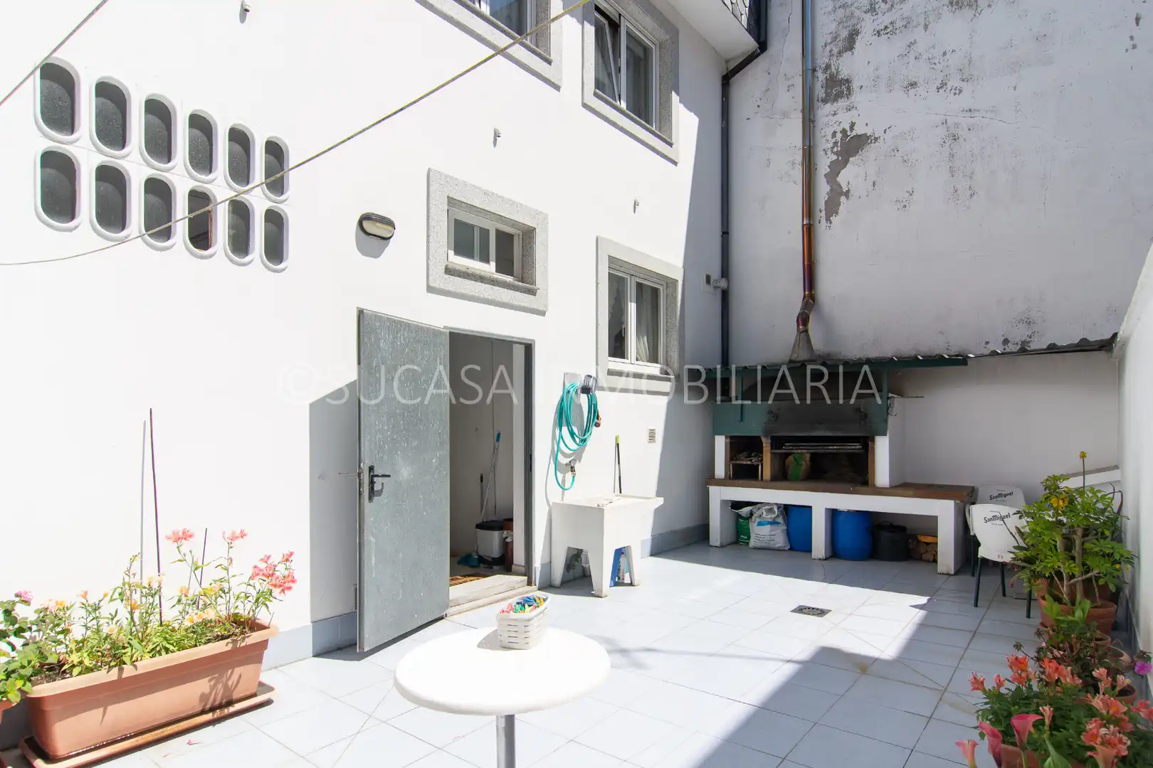 Terrace of Detached homes for sale in Culleredo  with Air Conditioner, Heating and Parquet flooring