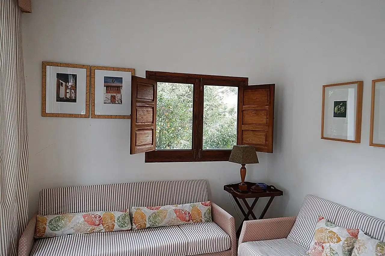 Sala d'estar de Finca rústica en venda en Teror amb Jardí privat i Terrassa