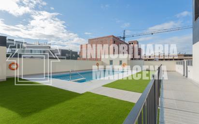 Swimming pool of Flat for sale in Maracena  with Air Conditioner, Heating and Parquet flooring