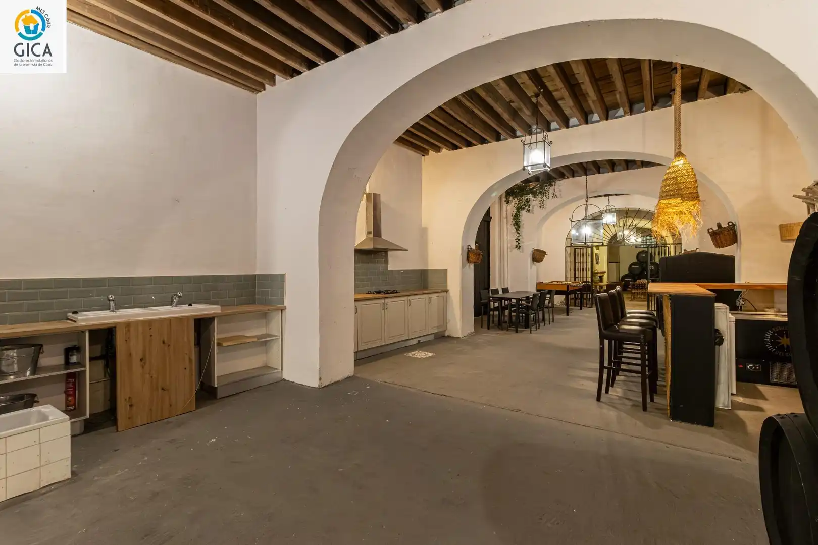 Kitchen of Houses for sale in Jerez de la Frontera  with Air Conditioner, Heating and Storage room