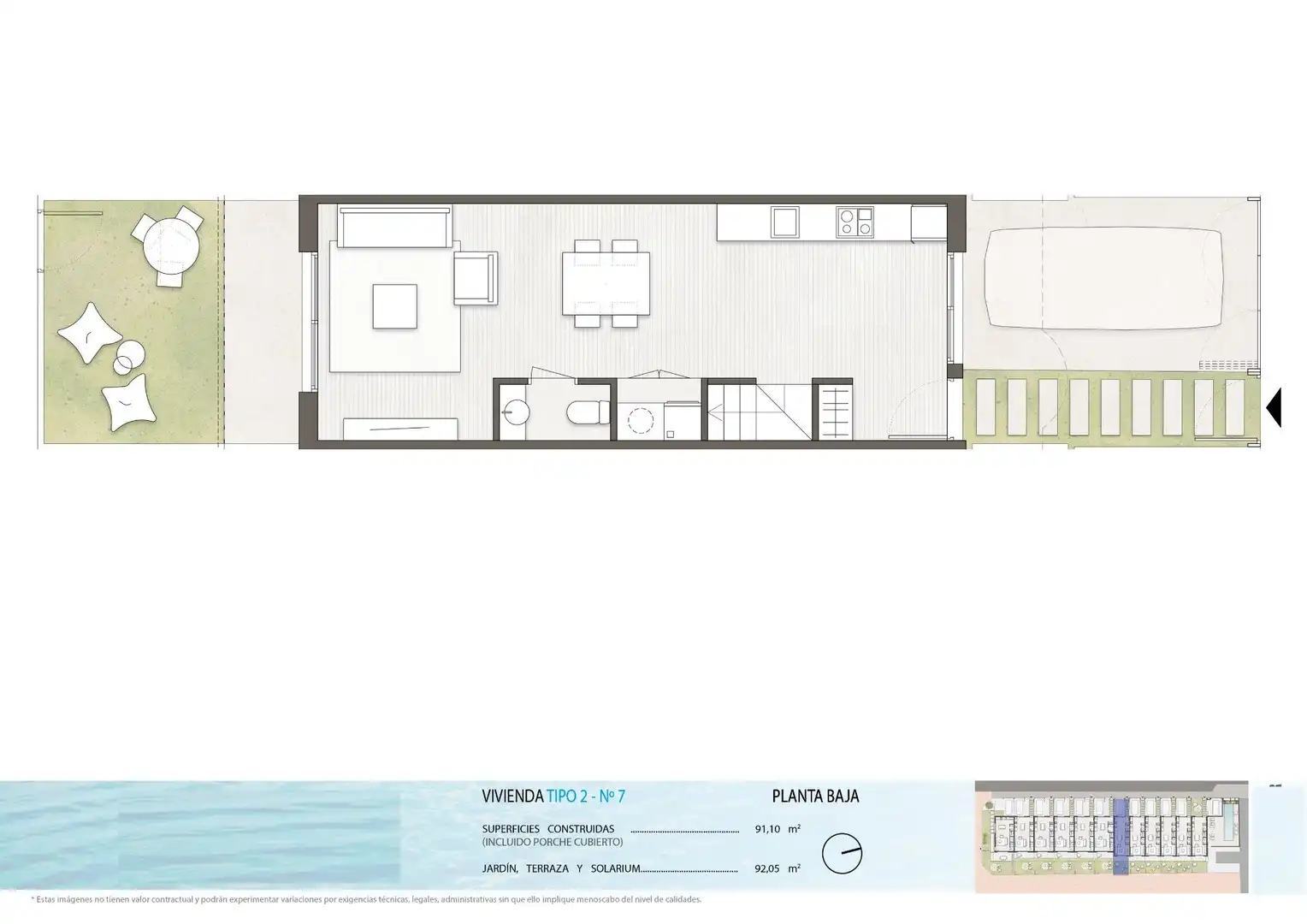 Reihenhaus mit Pool zum Verkauf in Pilar de la Horadada ciudad, imagen 9