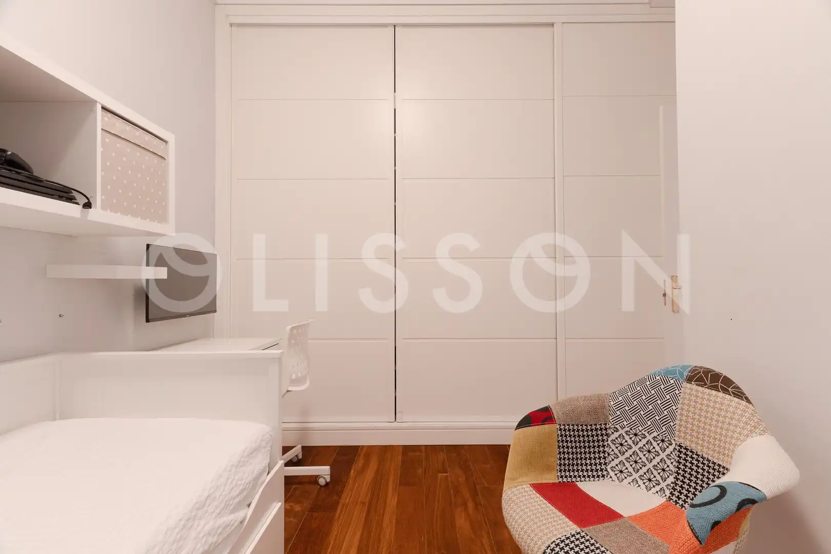 Schlafzimmer von Wohnung zum Verkauf in Madrid mit Klimaanlage, Heizung und Haustechnik