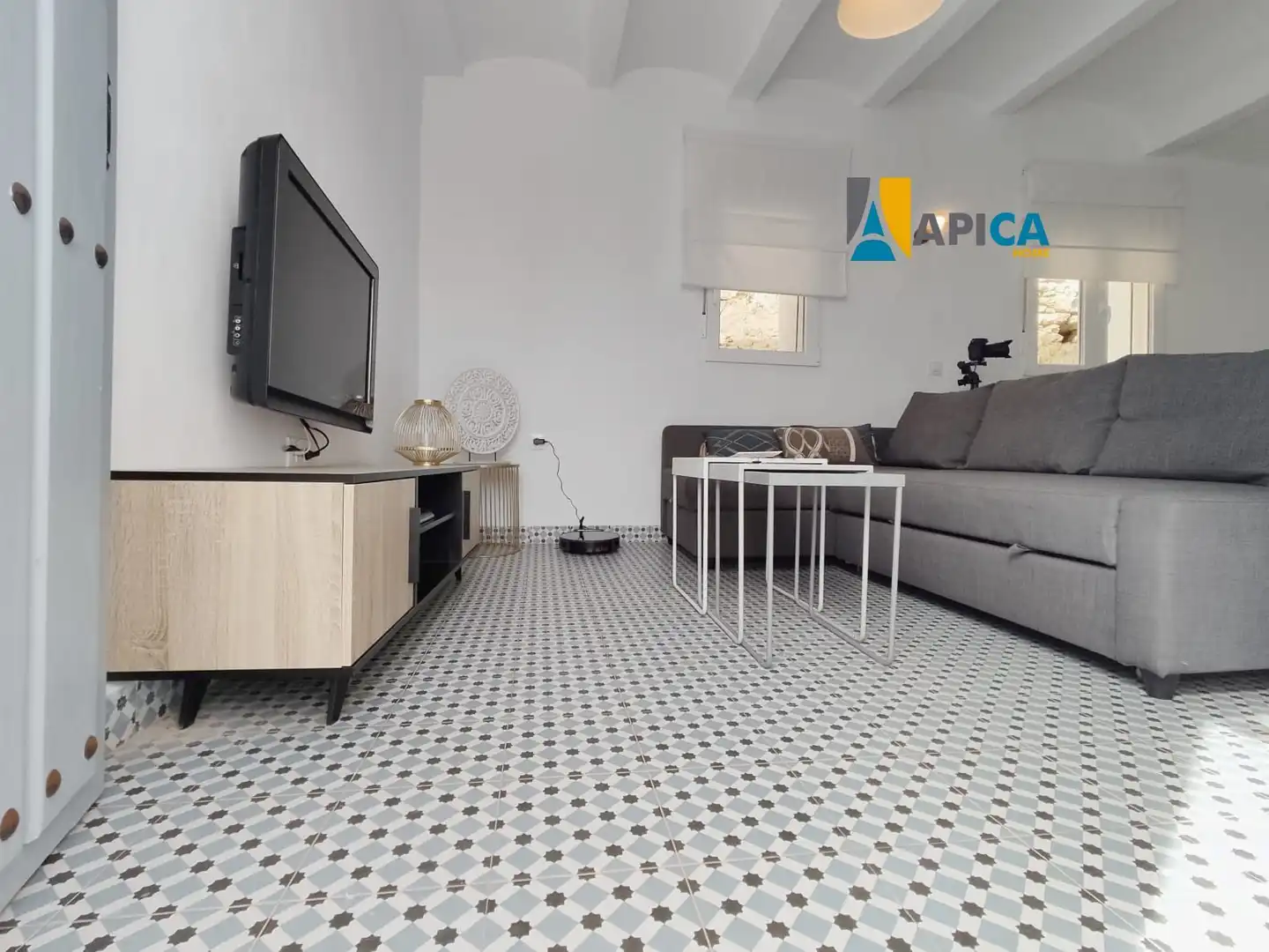 Wohnzimmer von Wohnung zum Verkauf in Vejer de la Frontera mit Möbliert