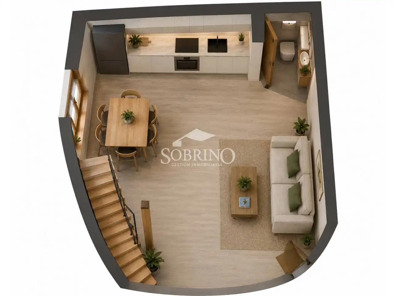 Sala de estar de Casa o chalet en venta en Llanes