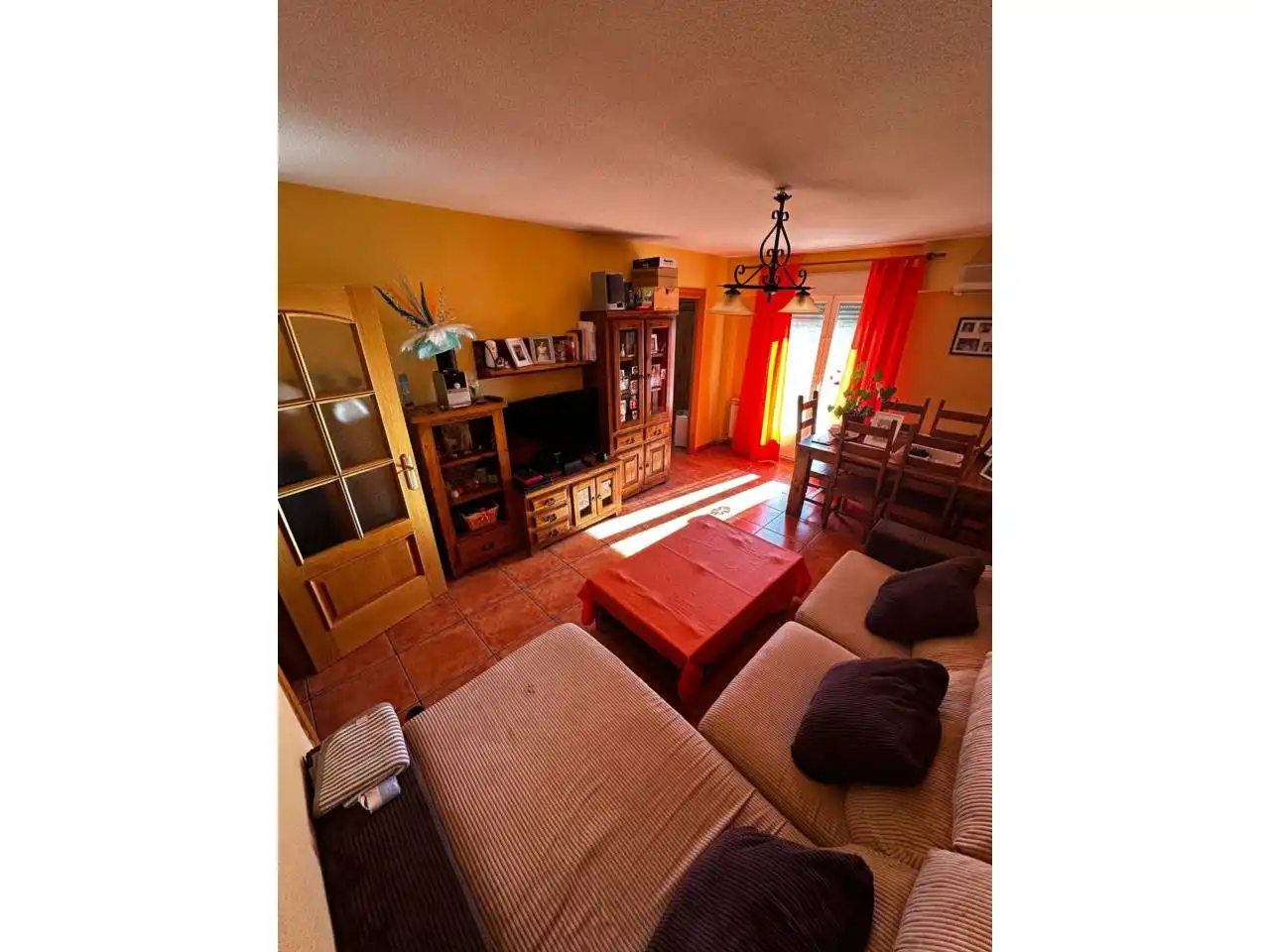 Sala de estar de Piso en venta en Villarrubia de Santiago con Aire acondicionado, Calefacción y Terraza